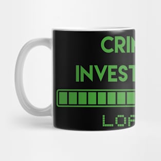 Criminal Investigator Loading Mug